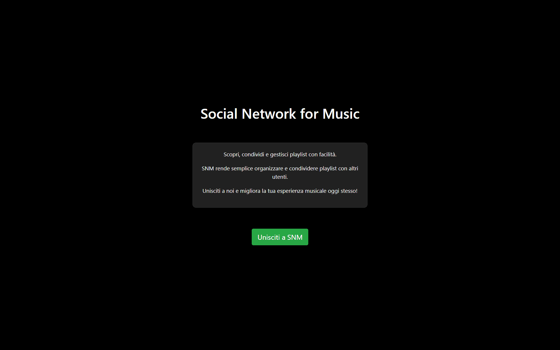 Cover of the project Social Network Music