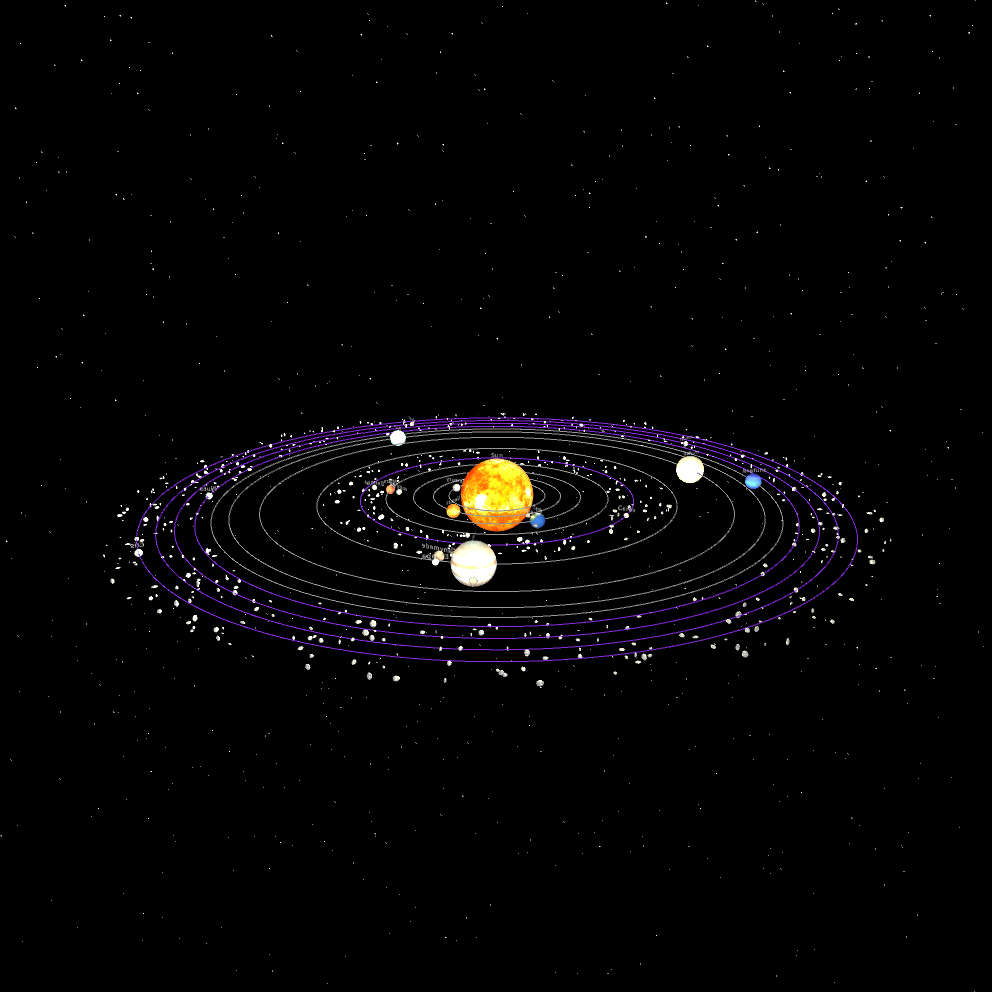 Cover of the project The Solar System
