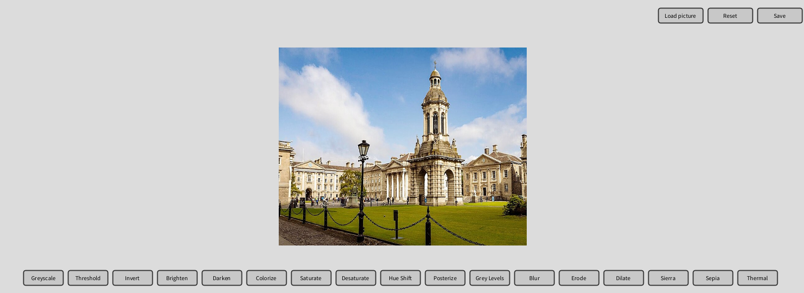 Cover of the project Image filters