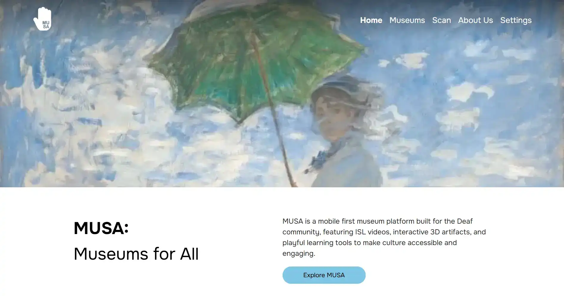 MUSA website