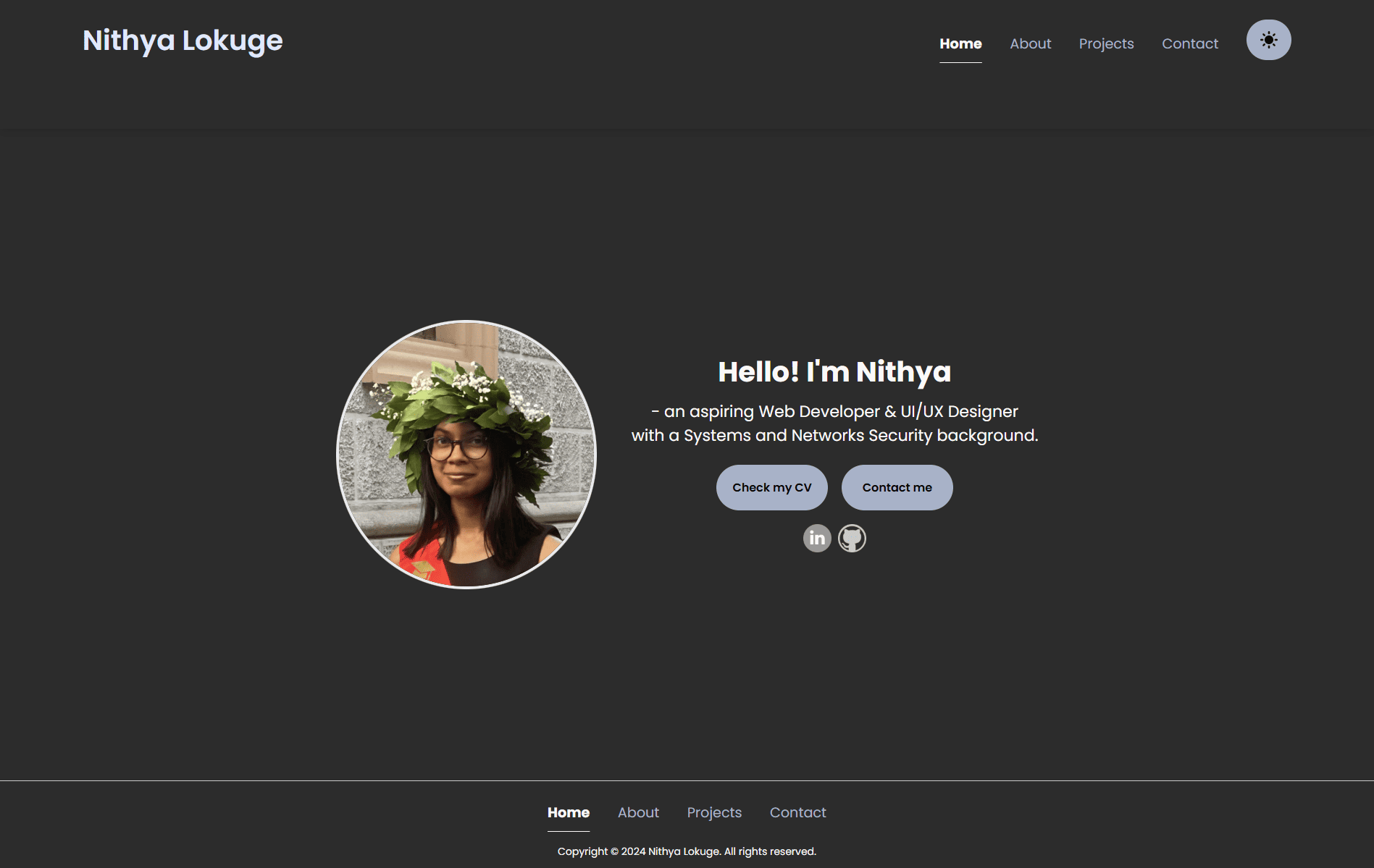 Cover of the project Portfolio